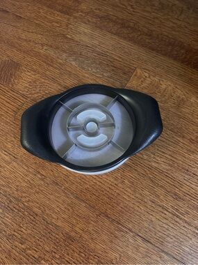 Black Pineapple Slicer and Corer with Dual Grip Handles